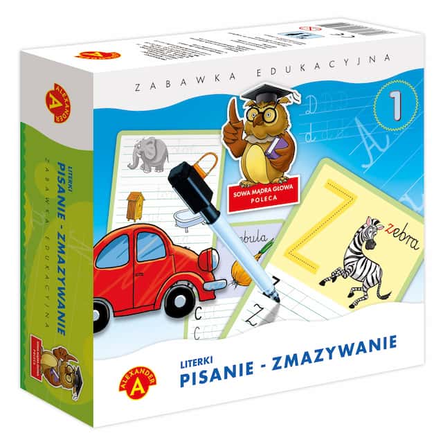 LITERKI PISANIE - ZMAZYWANIE  – zdjęcie 1