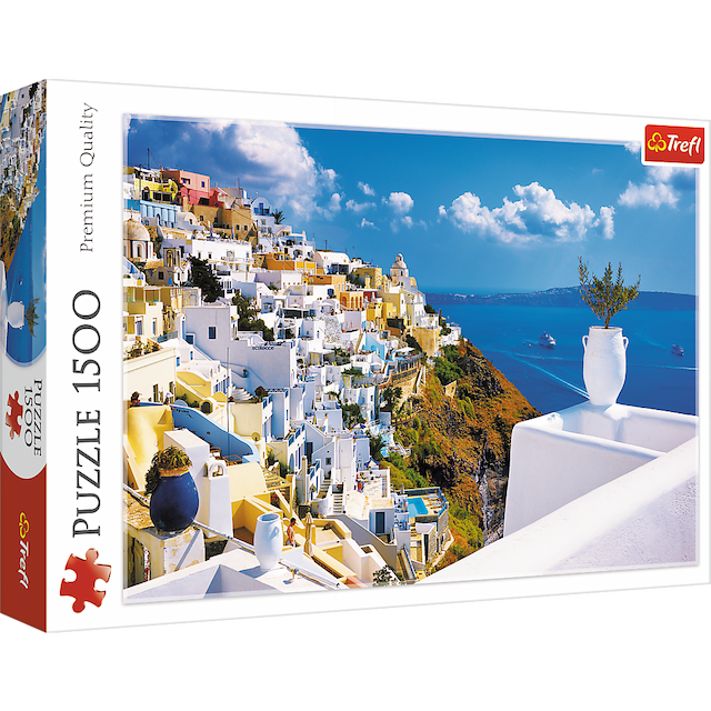 Puzzle 1500 Santorini Grecja – zdjęcie 1