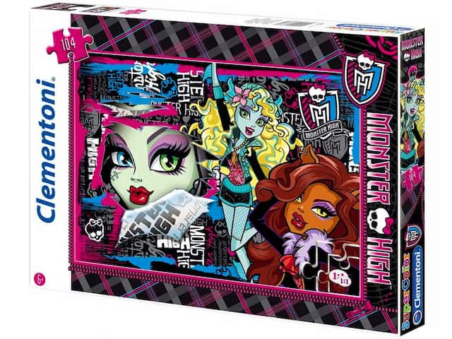 PUZZLE 104 MONSTER HIGH – zdjęcie 1