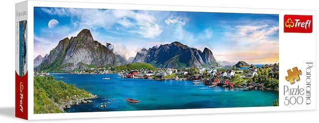 Puzzle "500 Panorama " Norwegia – zdjęcie 1