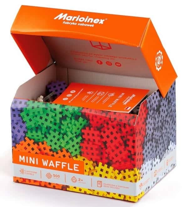 KLOCKI MINI WAFLE 500 EL. – zdjęcie 1