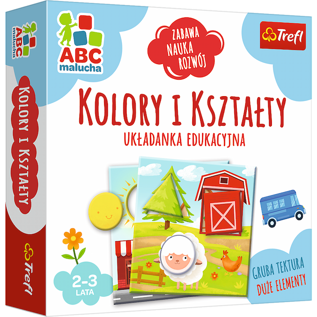 GRA KOLORY I KSZTAŁTY/ABC MALUCHA – zdjęcie 1