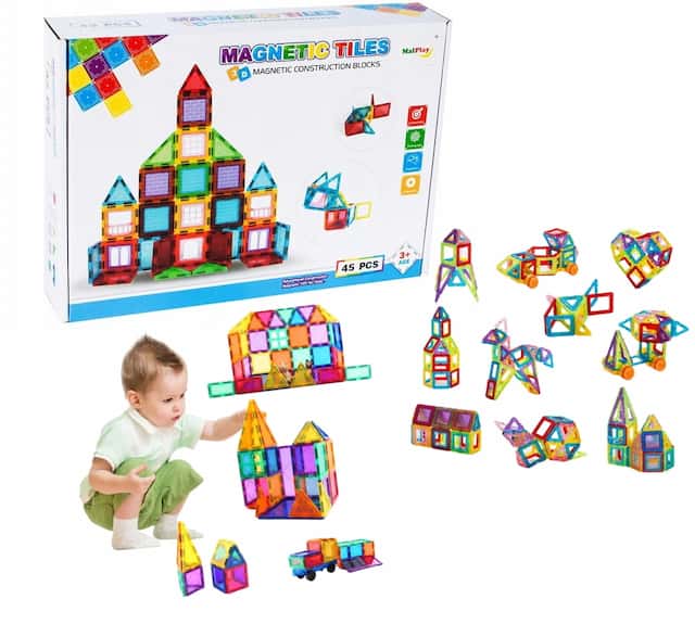 KLOCKI MAGNETYCZNE 3D 45 ELEM. – zdjęcie 1