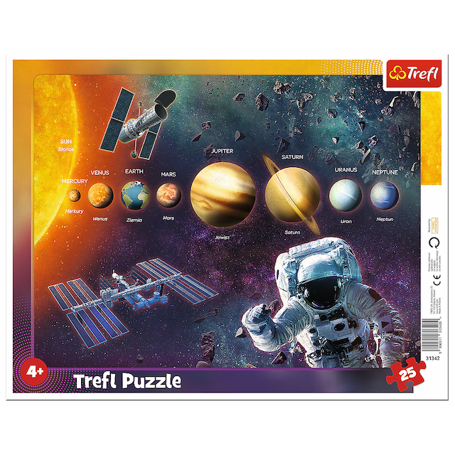 PUZZLE 25 RAMKOWE UKŁAD SŁONECZNY