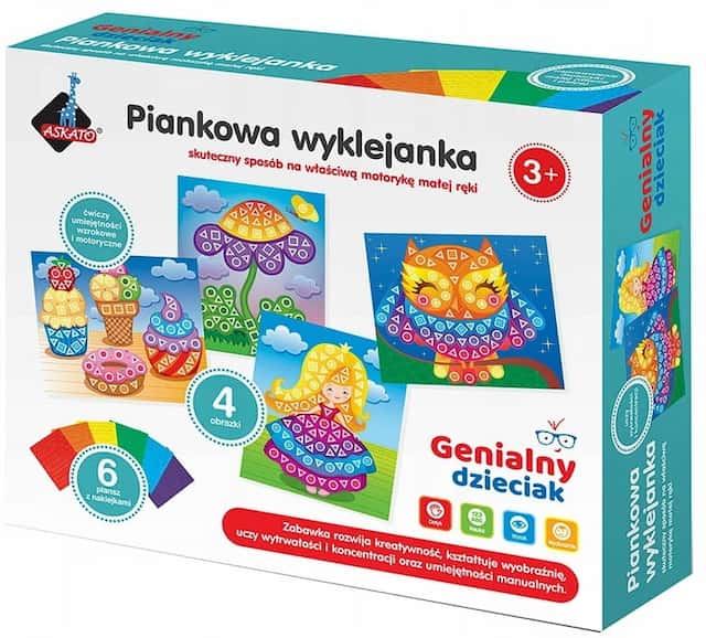 GENIALNY DZIECIAK MOZAIKA DO WYKLEJANIA – zdjęcie 1