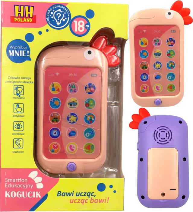 SMARTFON EDUKACYJNY KOGUCIK – zdjęcie 1