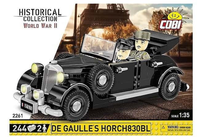 HC WWII DE GAULLES 1936 HORCH830BL 244 KL. – zdjęcie 1