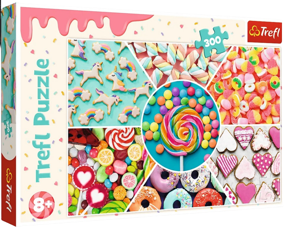 PUZZLE "300" SŁODKOŚCI – zdjęcie 1