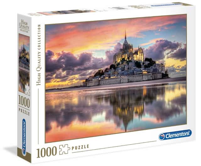 PUZZLE 1000 EL. HQC LE MAGNIFIQUE Mont Saint-Michel – zdjęcie 1
