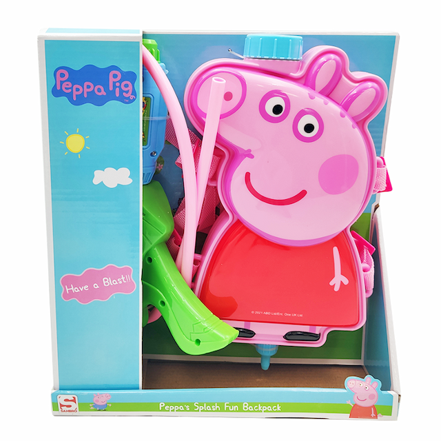 Plecak na wodę+pompka Peppa  – zdjęcie 1