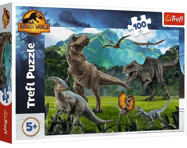 Puzzle "100" Park Jurajski – zdjęcie 1