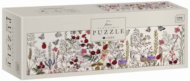 Puzzle panoramiczne 1000 Flowers 1 – zdjęcie 1
