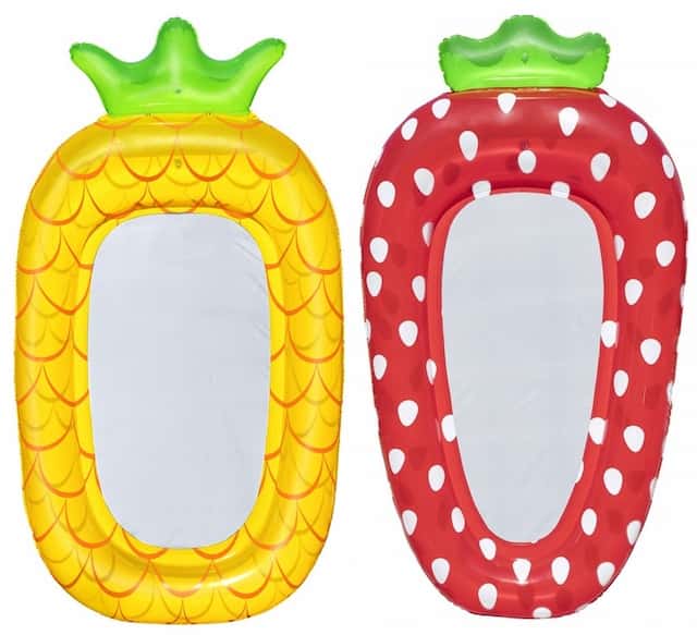Dmuchany materac plażowy Ananas, Truskawka 1.86M X 1.12M – zdjęcie 1