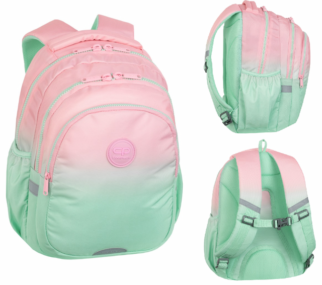 COOLPACK - JERRY - PLECAK MŁODZIEŻOWY GRADIENT STRAWBERRY – zdjęcie 1