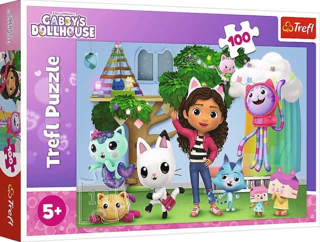 PUZZLE "100" KOCI DOMEK – zdjęcie 1