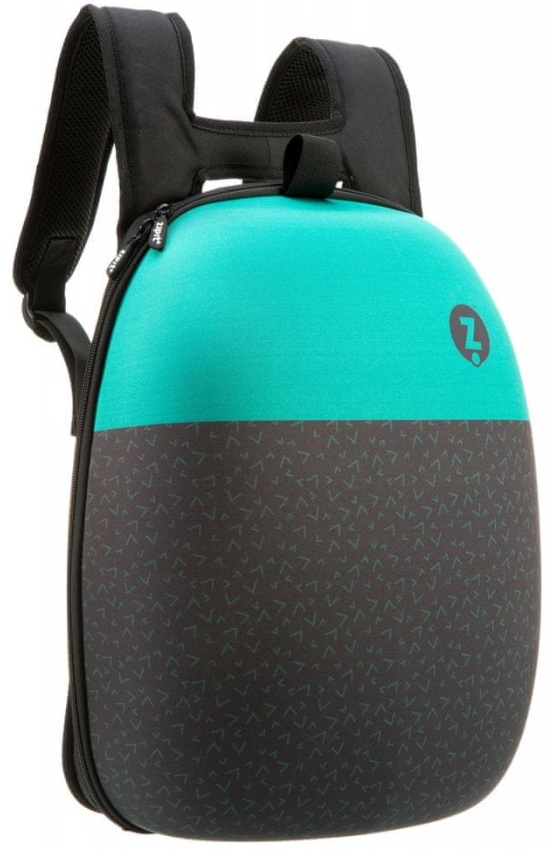 PLECAK ZIPIT BLACK & GREENISH