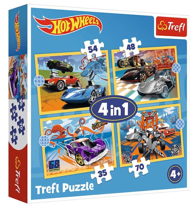 "4w1 - Pojazdy Hot Wheels – zdjęcie 1