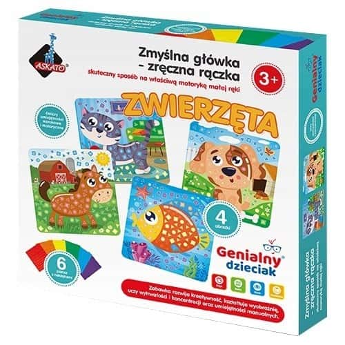Genialny dzieciak zmyślna główka zręczna rączka  ZWIERZĘTA – zdjęcie 1