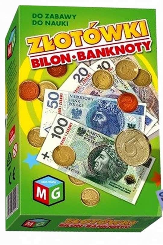 Złotówki bilon-banknoty do zapłaty do nauki – zdjęcie 1