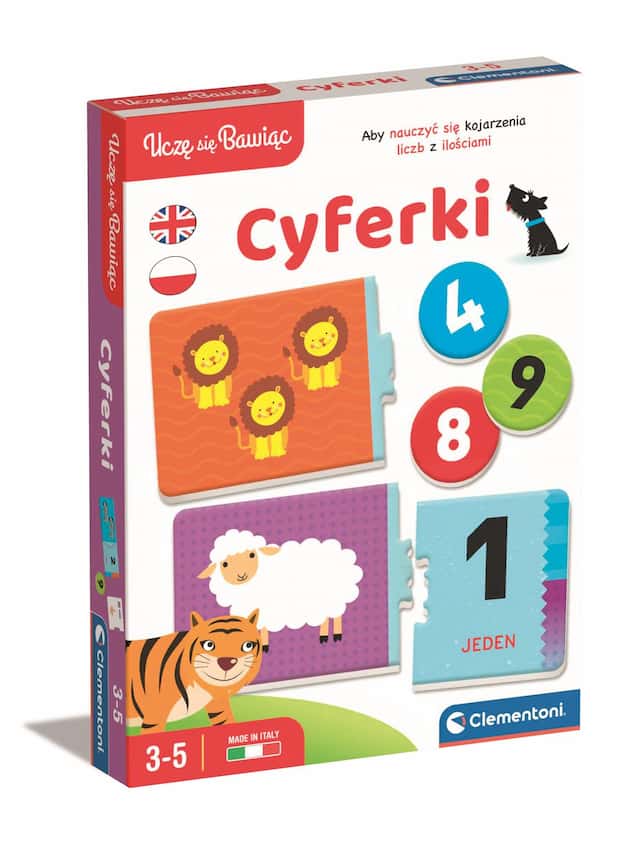 Uczę się bawiąc Cyferki Clementoni – zdjęcie 1