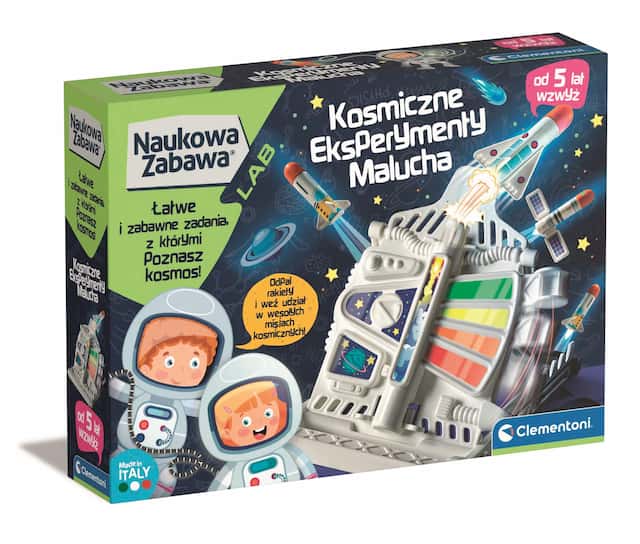 Naukowa zabawa Kosmiczne eksperymenty malucha Clementoni – zdjęcie 1