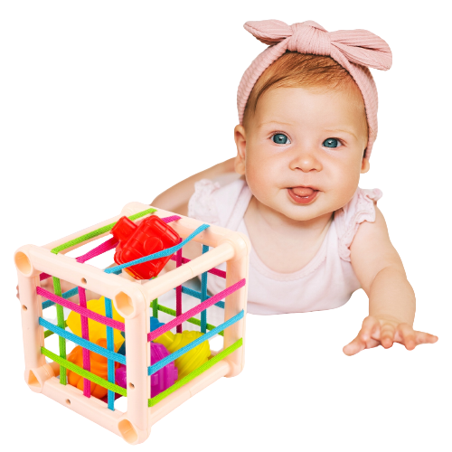 Kostka edukacyjna sorter kształty – zdjęcie 1