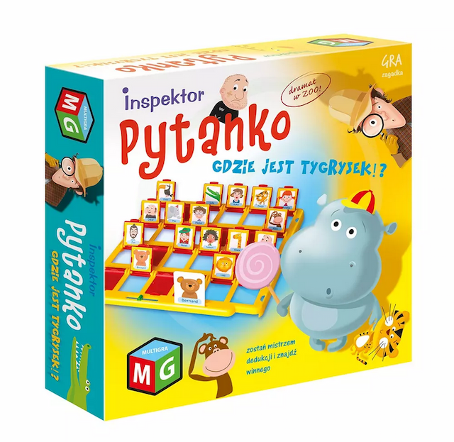 GRA RODZINNA INSPEKTOR PYTANKO,GDZIE JEST TYGRYSEK? GAZETKA – zdjęcie 1