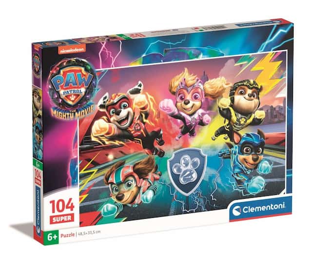 Puzzle 104 Super Kolor Psi Patrol Clementoni