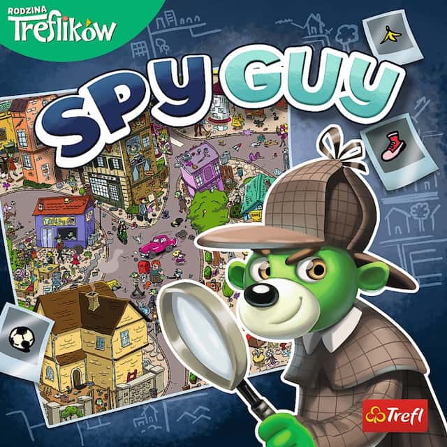 Gra planszowa Trefl Rodzina Terflików: Spy Guy – zdjęcie 1