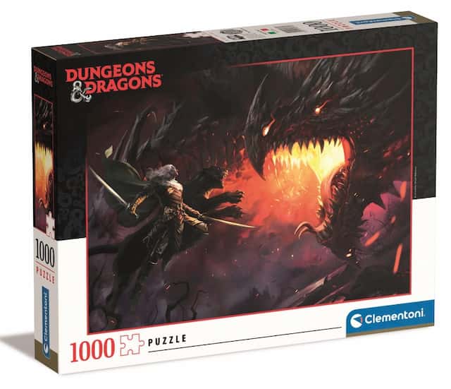 Puzzle 1000 el. Dungeons & Dragons Clementoni – zdjęcie 1