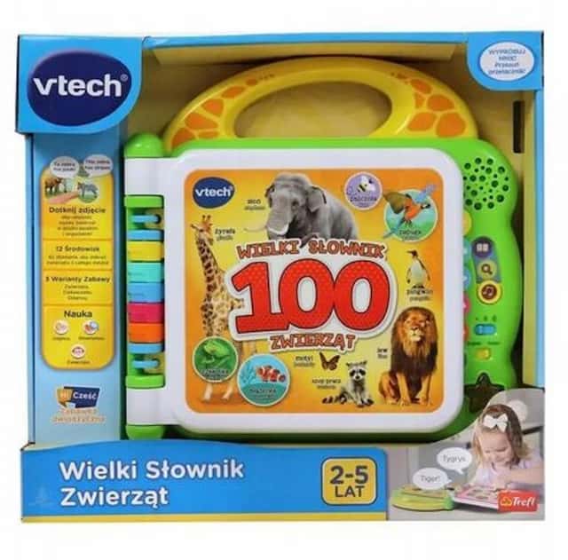 Vtech Wielki słownik zwierząt – zdjęcie 1