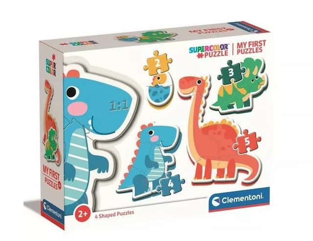 Moje Pierwsze Puzzle Dinozaury Clementoni – zdjęcie 1