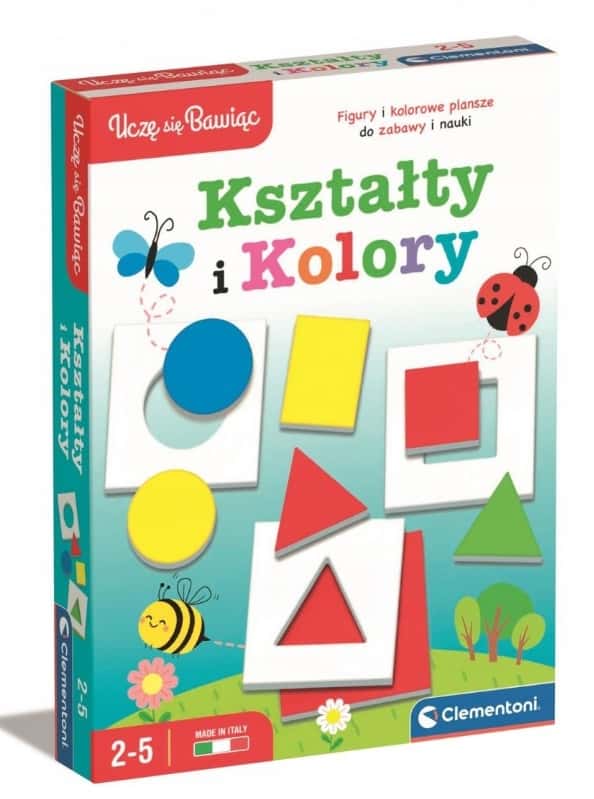 Gra Kształty i kolory. Ucz się bawiąc Clementoni – zdjęcie 1