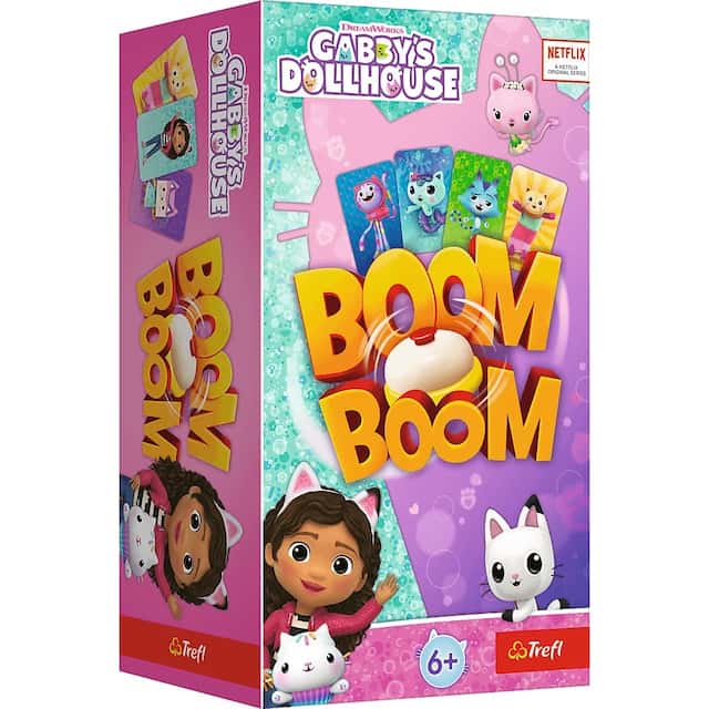 Gra rodzinna Boom Boom Gabby"s Dollhouse 02548 Trefl – zdjęcie 1