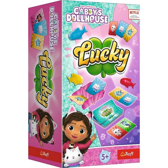 Gra planszowa Lucky Gabby"s Dollhouse 02592 Trefl – zdjęcie 1