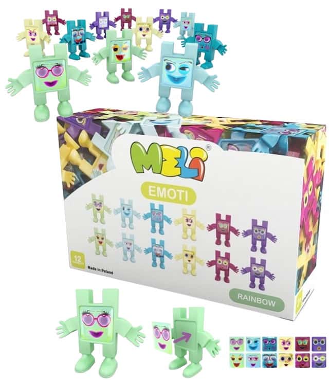 EMOTI RAINBOW 12SZT – zdjęcie 1