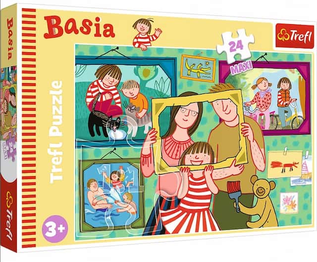 Puzzle Maxi 24el. Basia i jej dzień 14347 Trefl – zdjęcie 1