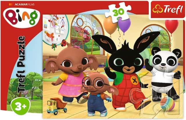 Puzzle 30 el. z Bingiem jest wesoło