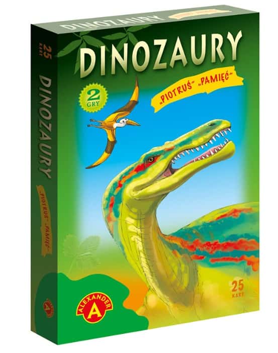 Karty Piotruś Dinozaury Alexander – zdjęcie 1