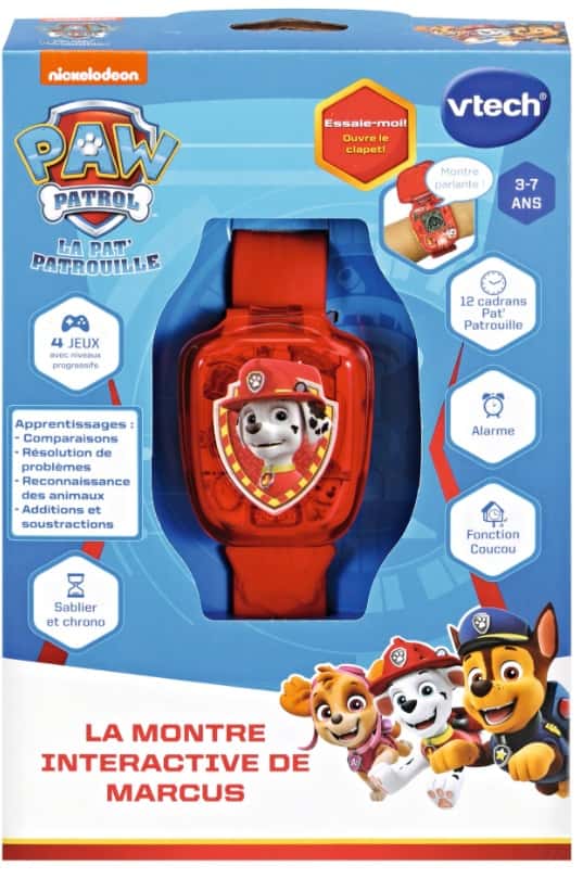 Zabawka interaktywna VTech Psi Patrol Marshall zegarek 61802 – zdjęcie 1