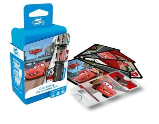 Gra karciana podróżna Auta Cars Shuffle – zdjęcie 1