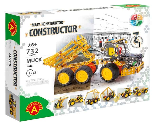 Mały konstruktor 7w1 Pro-mick wywrotka Alexander – zdjęcie 1