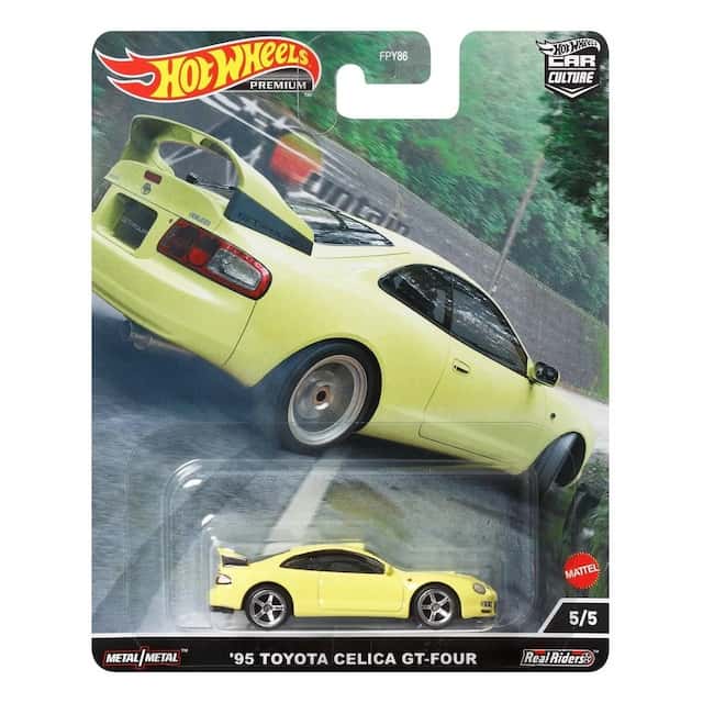 Hot Wheels car culture Toyota Celica GT-FOUR – zdjęcie 1
