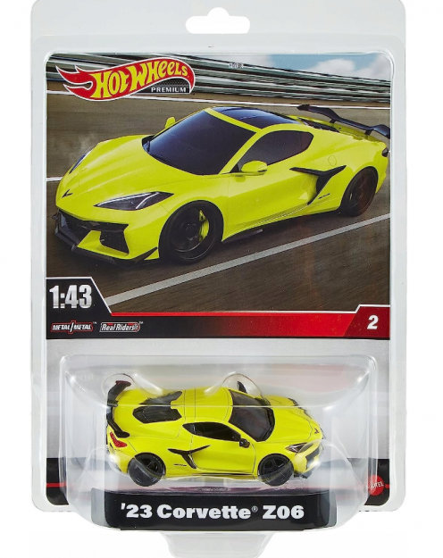 HOT WHEELS Premium 1:43 Corvette Z06 – zdjęcie 1