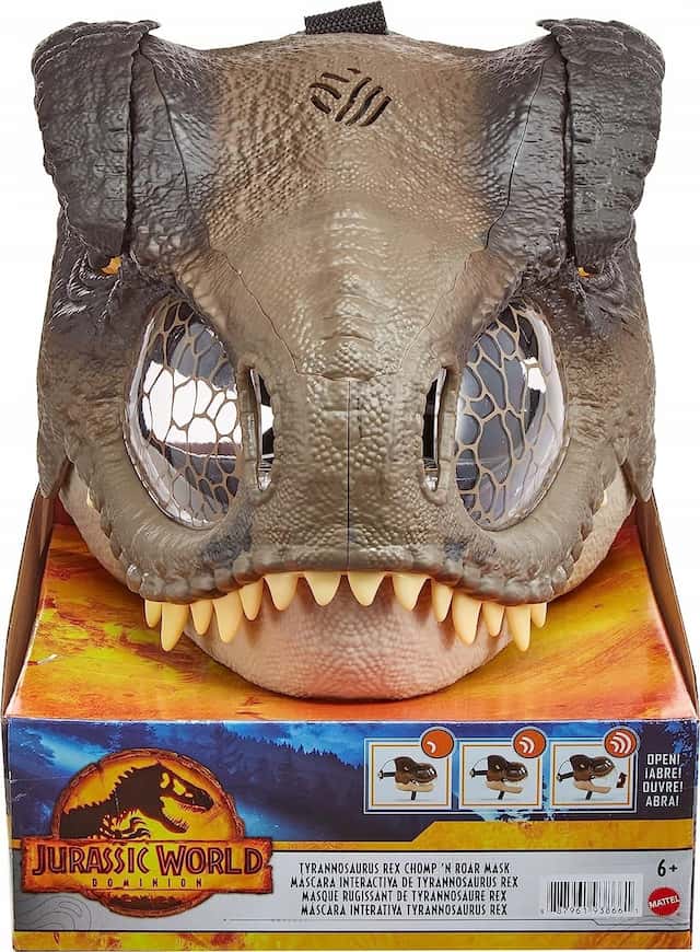 Jurassic World Tyrannosaurus Rex maska dinozaura – zdjęcie 1