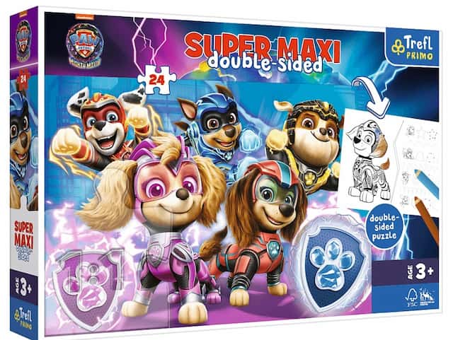 Puzzle Super Maxi Psi Patrol 24 el. Psia drużyna w akcji – zdjęcie 1