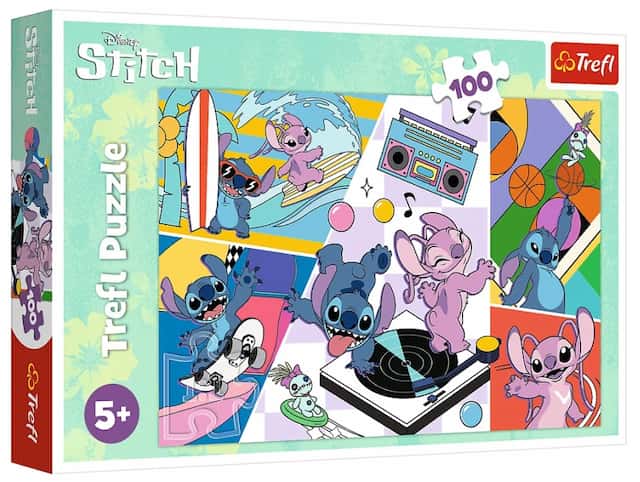 Puzzle Lilo & Stitch 100 el. Wspomnienia 16473 Trefl – zdjęcie 1