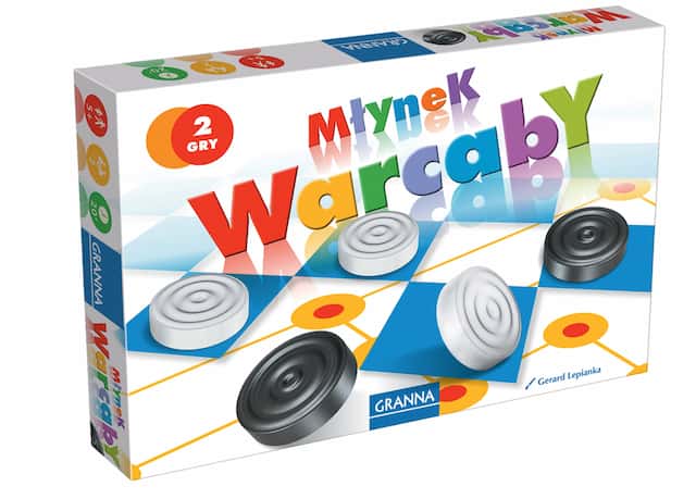 Gra planszowa Warcaby Młynek – zdjęcie 1
