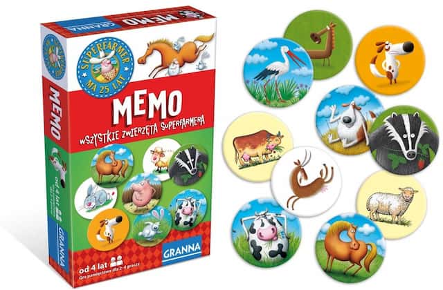 Gra Memo Wszystkie Zwierzęta Superfarmer – zdjęcie 1