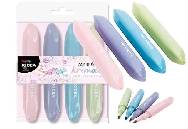 ZAKREŚLACZE KREMOWE FUTURE KIDEA – zdjęcie 1